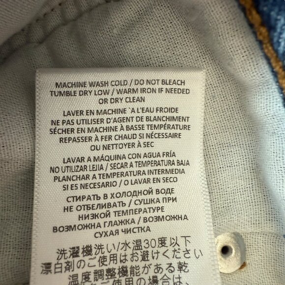 NWT Women's RE/DONE Wide Leg Jeans - Picture 7 of 11